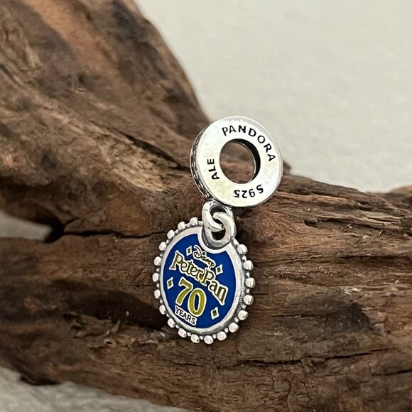 Pandora Disney Peter Pan 70th Anniversary S925 Silver Dangle Charm - Picture 3 of 4